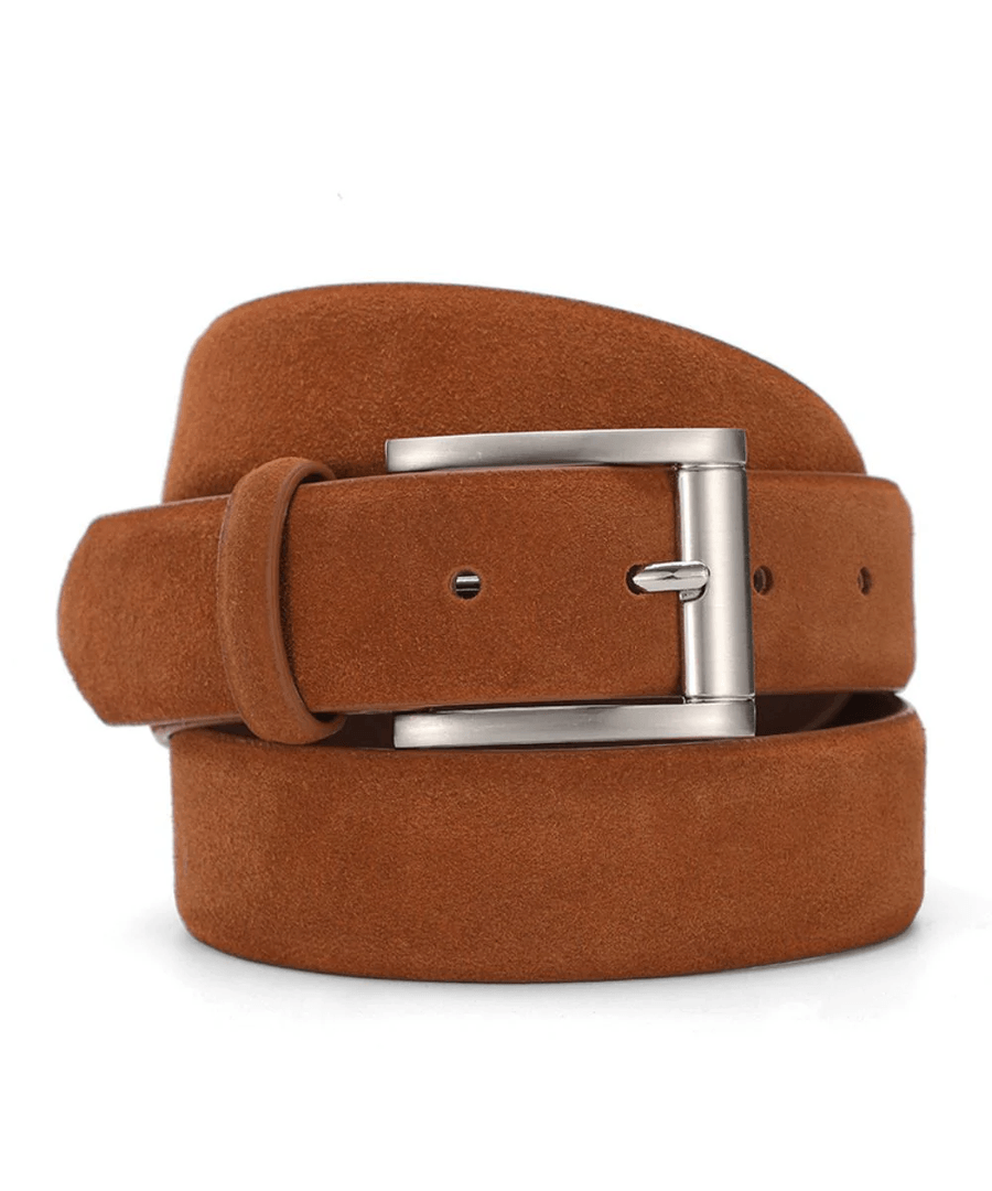 Ted Baker SUEDE BELT | CHESTNUT